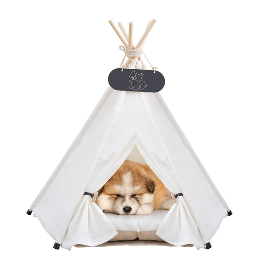 Mooipet Pet Teepee Tent for Dogs & Cats