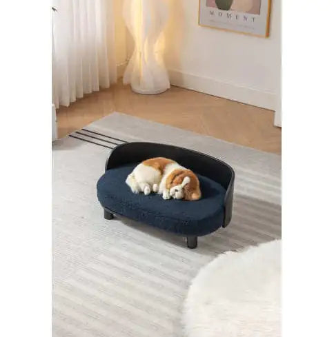 Scandinavian Style Elevated Dog Bed Pet Sofa